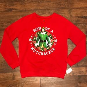 NWT Juniors ELF Sweatshirt